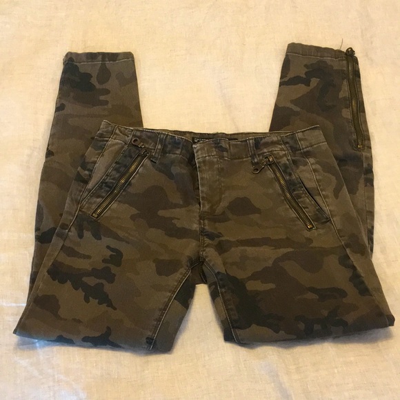 Sold out!!! Zara Camo Skinny Jeans - Picture 4 of 11
